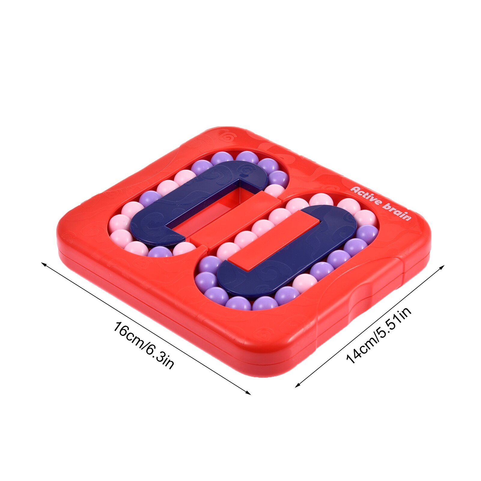 Fidget Speelgoed Flat Rolling Kralen Spel Doolhof Mechanisme Box Magic Bean Voorkomen Alzheimer Hersenen Vetverbranding Anti-Stress Speelgoed voor Volwassen