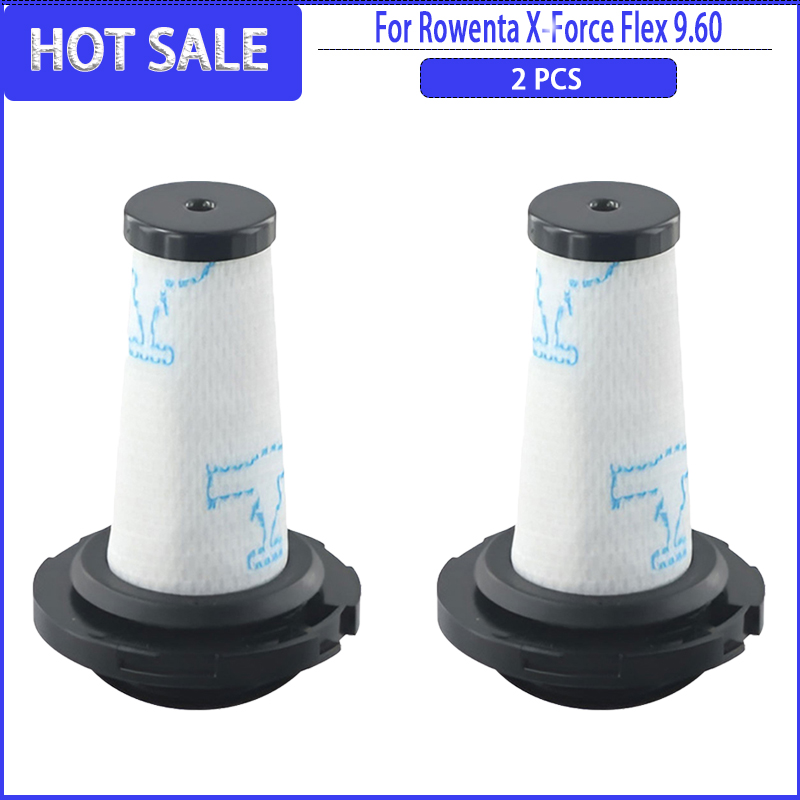 Compatible con filtro Hepa Rowenta X-Force Flex 9.60 / X-Nano) ZR 009010 Accesorios de piezas: Verde claro