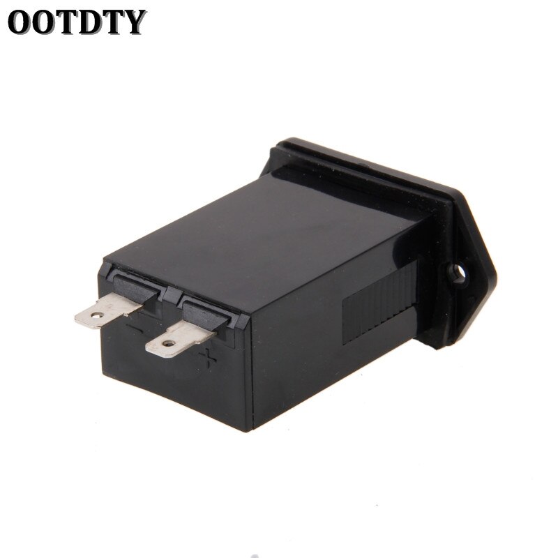 Ootdty generaattori sinetöity tuntimittari laskuri traktori kuorma-auto tuntimittari suorakulmio  dc 10v-80v veneille kuorma-autot traktorit autot