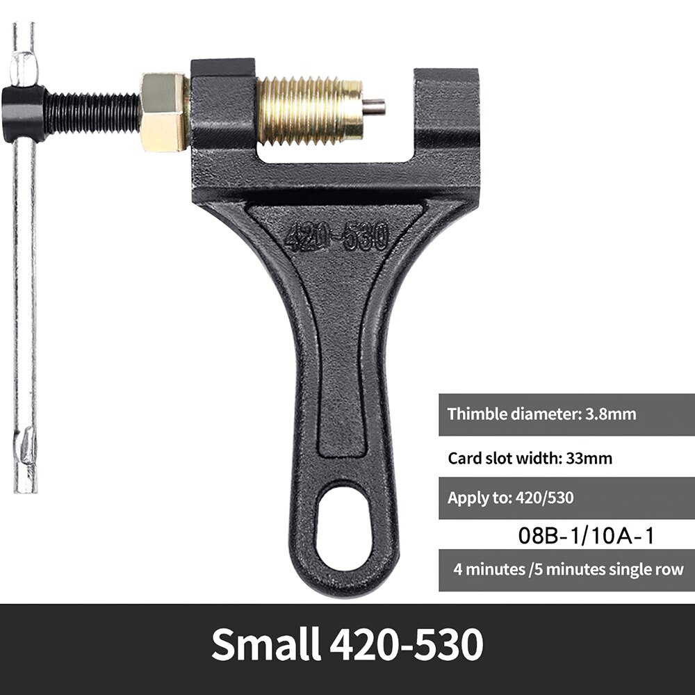 Motorfiets Atv Link Chain Verwijderen Splitter Cutter Breaker Removal Repair Tool 420-530 Motorfiets Keten Accessoires Auto-onderdelen