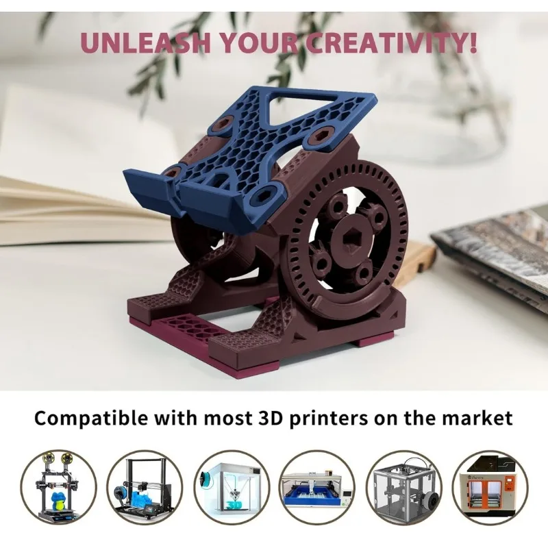Filament PETG en Fiber de carbone 1.75mm, Filament PETG-CF résistant à l'usure et à la chaleur, excellente adhérence intercalaire PETG 1kg/250g
