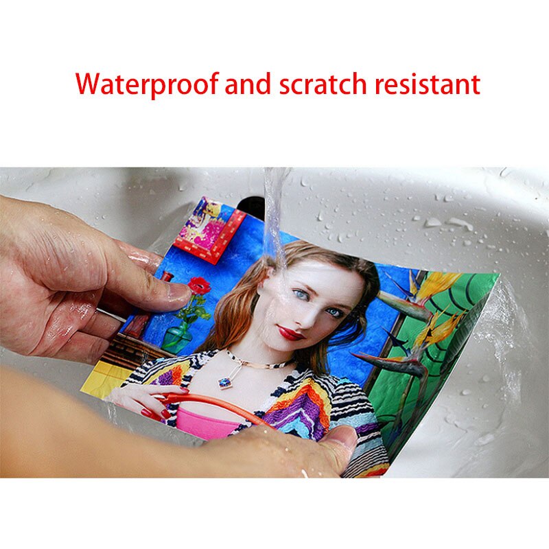 100 sheets of photo paper 260g A4 / 4R waterproof printing office printer photo paper printer picture high-gloss matte