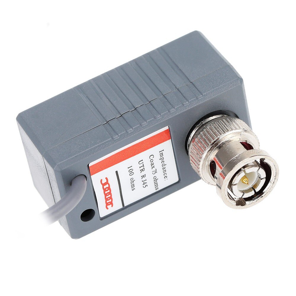 CCTV Camera Video Balun Transceiver BNC UTP RJ45 Video and Power over CAT5/5E/6 Cable