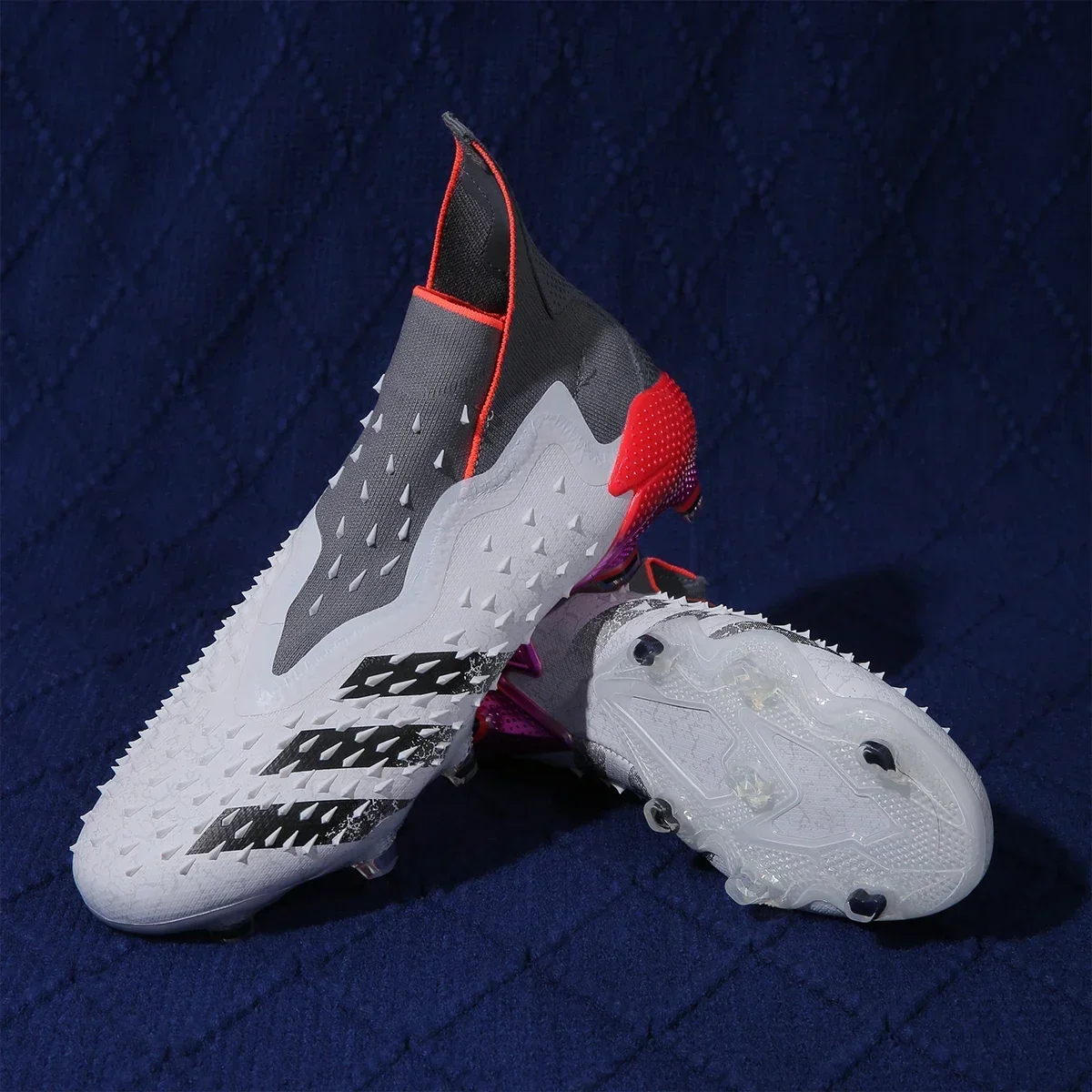 Männer FG Original Futsal Fußballschuhe Gesellschaft Professionelle Fußballschuhe Ausbildung Fußballschuhe Rutschfest oben beständig: Blau / 36