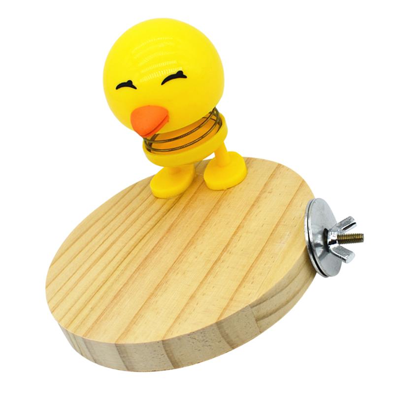 Soporte de madera para pájaros y mascotas, jaula para pájaros, Plataforma para perchas