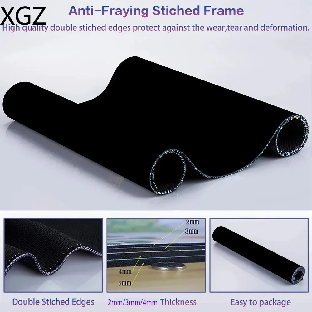DIY high-definition custom picture mouse pad large desk mat keyboard accessories suitable for home office non-slip washable