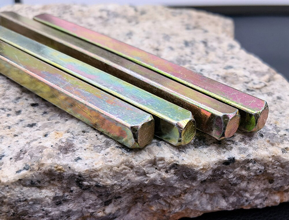 5pcs Door Handle Lock Spare Parts 8mm Plain Bar Spindle Square Axle