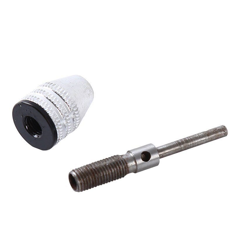 Keyless Drill Chuck Impact Hex Shank Quick Change Drill Chuck Adapter Converter DIY Woodworking Tools