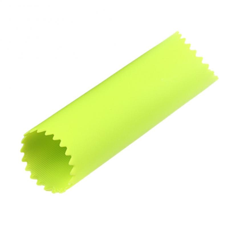 1pc silikonowe narzędzie robić obierania czosnku zawód kuchnia jadalnia obieraczki czosnku Ood stopień materiał silikonowy obieraczka robić czosnku rura: Kości słoniowej