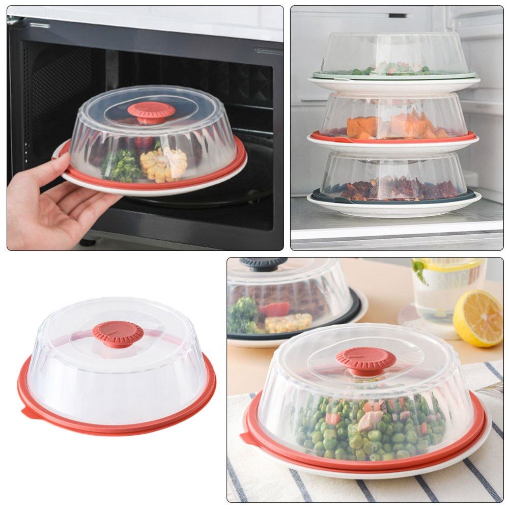 1pc Microwave Oven Food Cover Practical Dish Cover Oil Prevention Cover