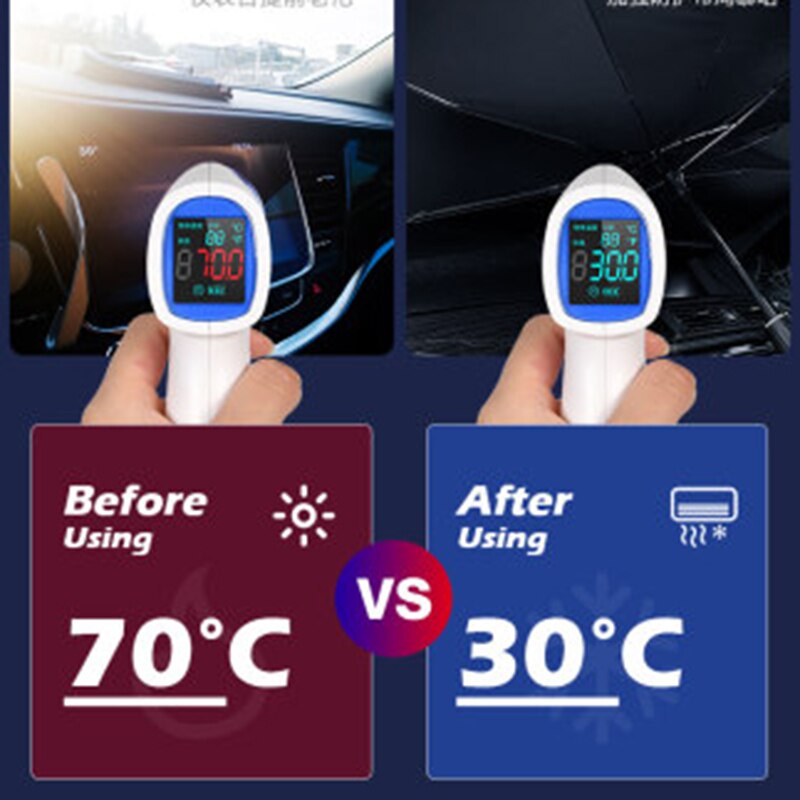 Car Sun Shade Cover Auto Sunshade Covers Interior Car Winscreen Front Windshield Sun UV Protector Windscreen Parasol