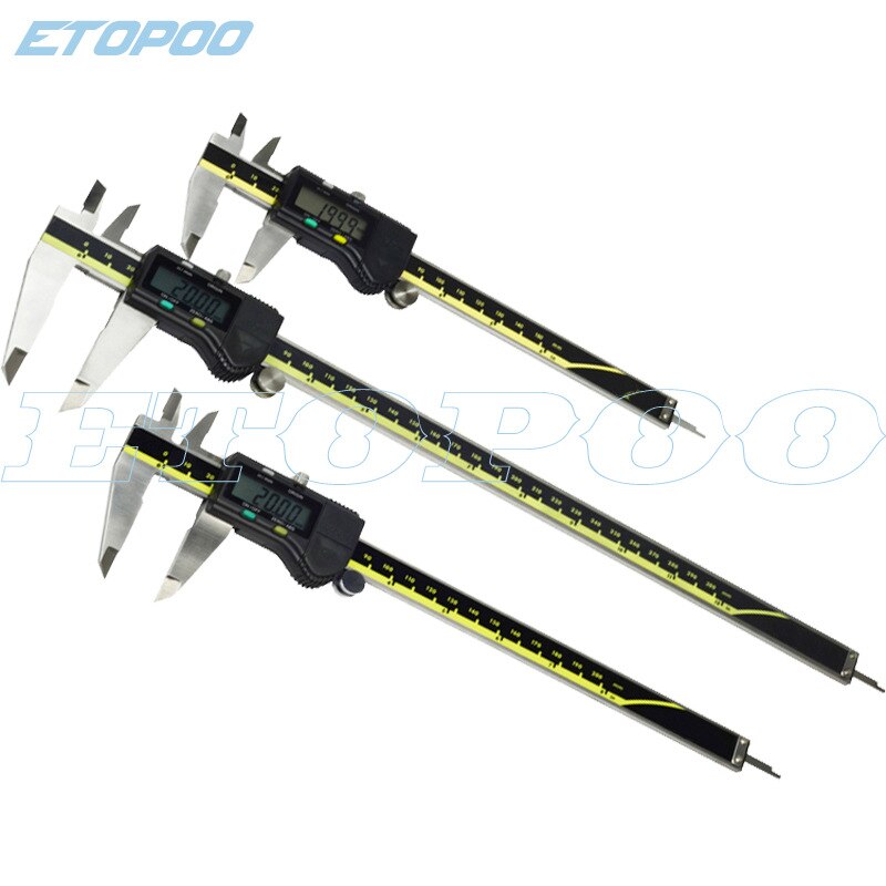 0-150mm 200mm 300mm Stainless Steel Digital Caliper Origin Mode Electronic Vernier Caliper Micrometer Digitaler Messschieber BOX