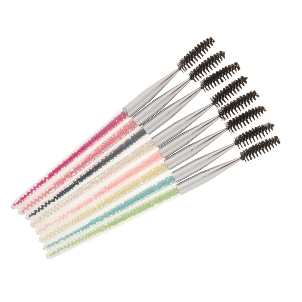 (8 Stuks Pack) Wimper Borstel Set Wimper Extension Make Up Mascara Borstel