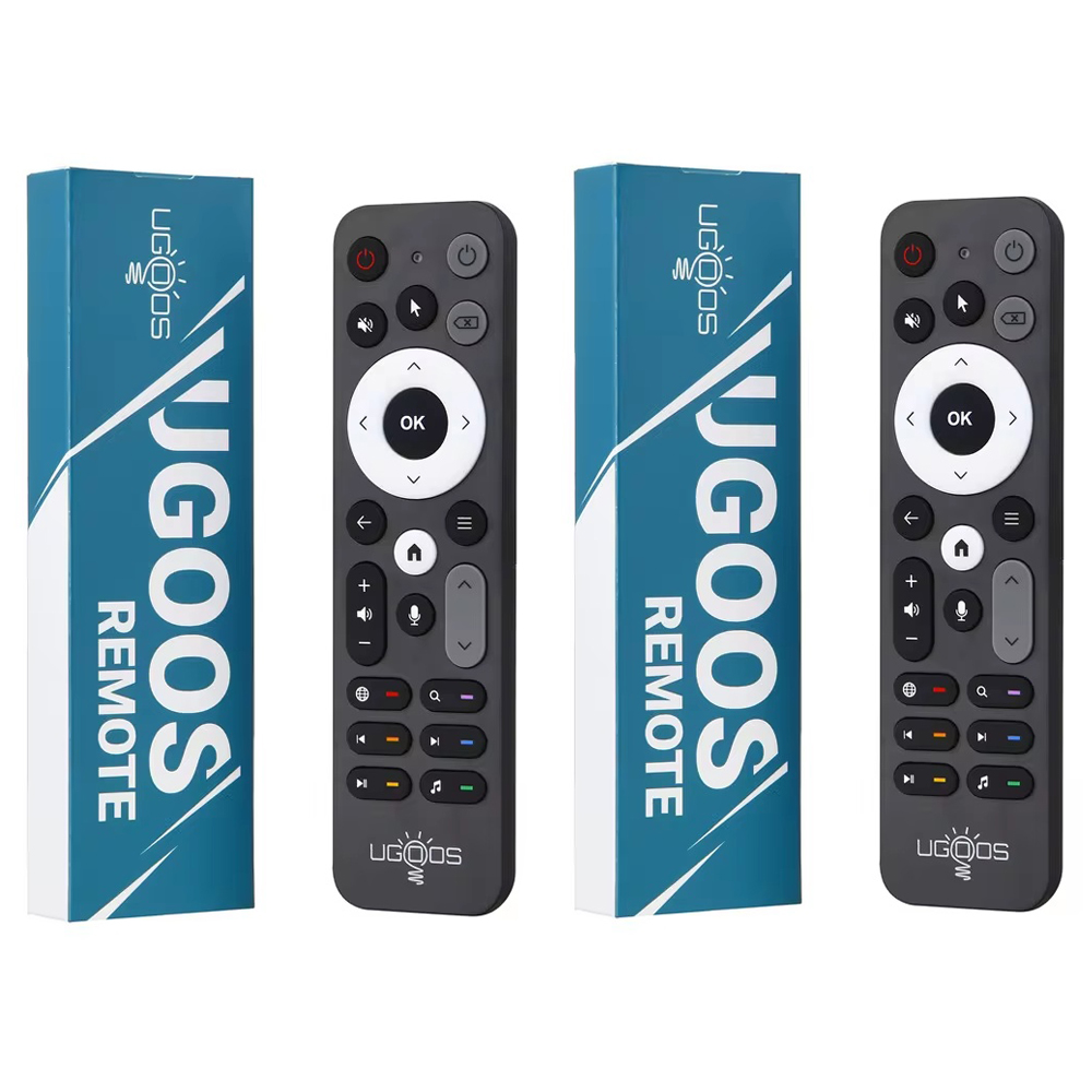 UGOOS UR02 BT Remote Control Voice Control Replacement for Ugoos TOX1 TOX3 TOX4 AM8 PRO AM6B PLUS X4 X4Q Cube Pro Extra TV Box: Yellow
