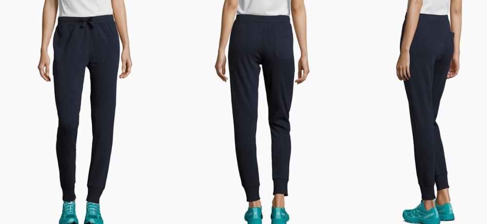 Broek Jogging Femme Slim Fit Model Jake Vrouwen: Navy / L