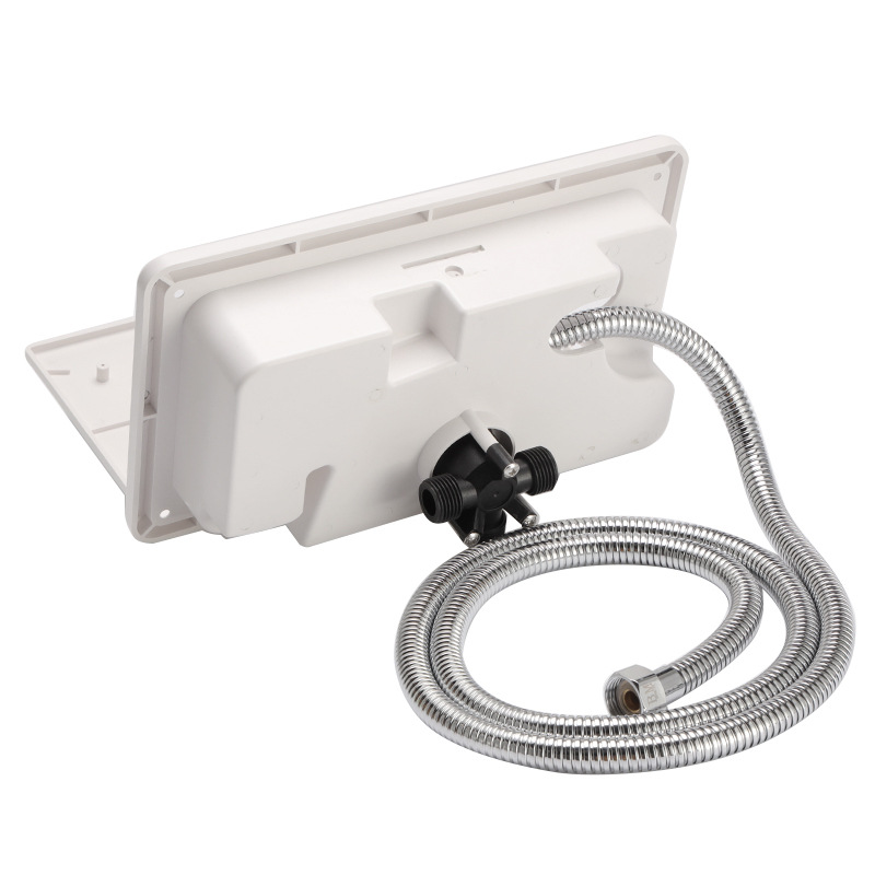 RV Shower With Lock Boat Marine Camper Motorhome Caravan Accessories Box RV External Exterior Shower Camper Accessories