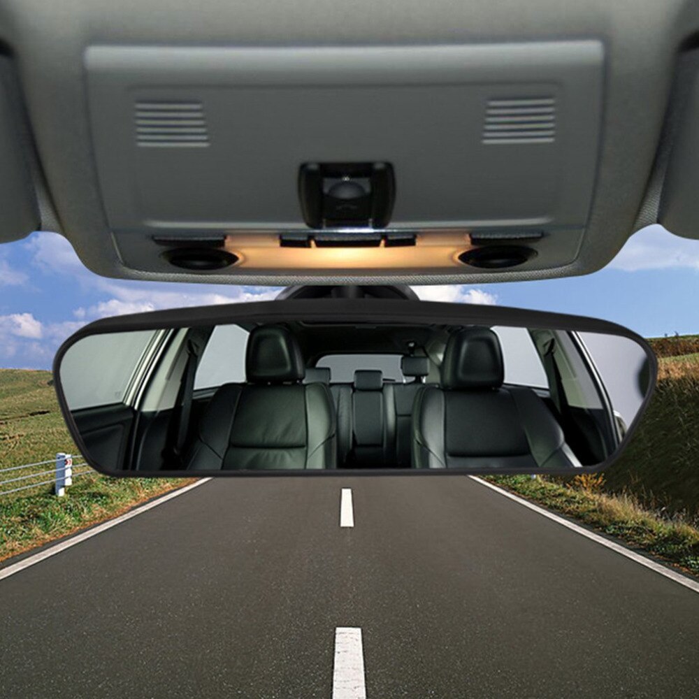 ¡Oferta! Espejo retrovisor Interior trasero de coche con ventosa de PVC espejo retrovisor gran angular curva convexa de coche
