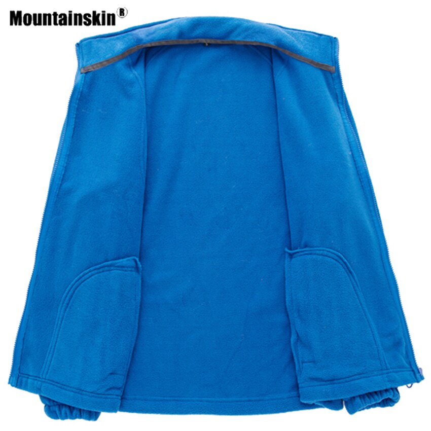 Alpinskin manteau en molleton pour homme, coupe-vent thermique pour Sport de plein air, escalade, Camping Trek, VA484