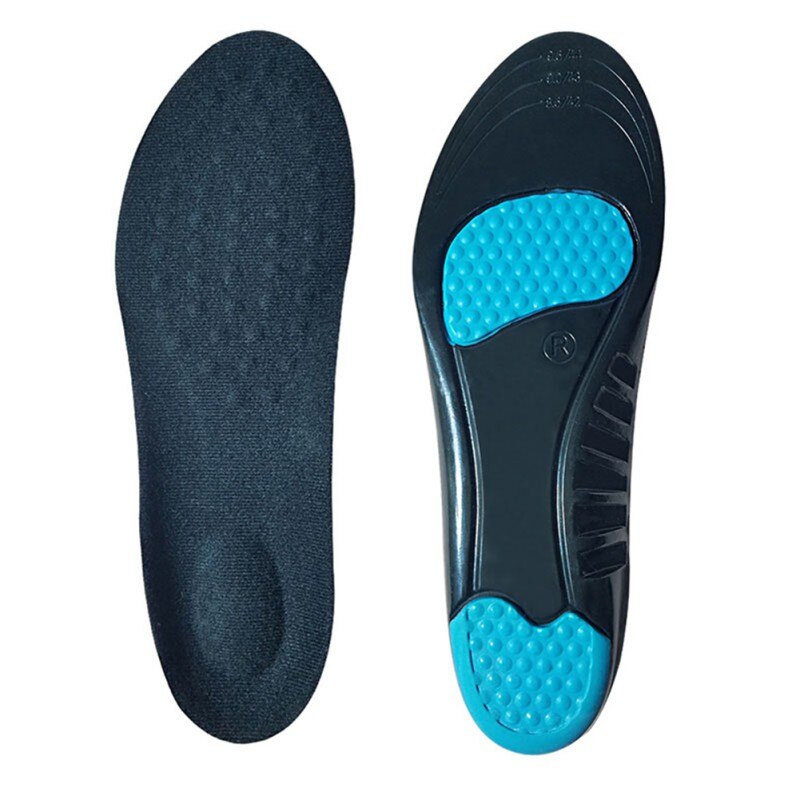 Unisex Insert Dikke Pad Sport Pad Zweet-Absorberende Deodorant Memory Foam Orthese Gebogen Pijnbestrijding Schoenen Binnenzool