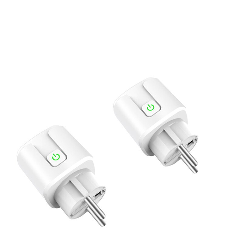 WIFI Smart Plug 16A EU WiFi Socket With Timing Control Smart Life Compatible Alexa Google Home Mini Voice Intelligent Control: 2pcs