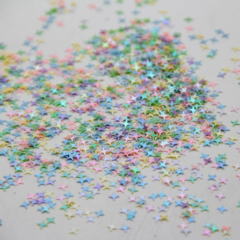 Mini Kleurrijke Ster Pailletten 11000 stuks Glitter PVC Loose Pailetten Manicure DIY Ambachten Bruiloft Nail Art Decoratie Tafel Confetti
