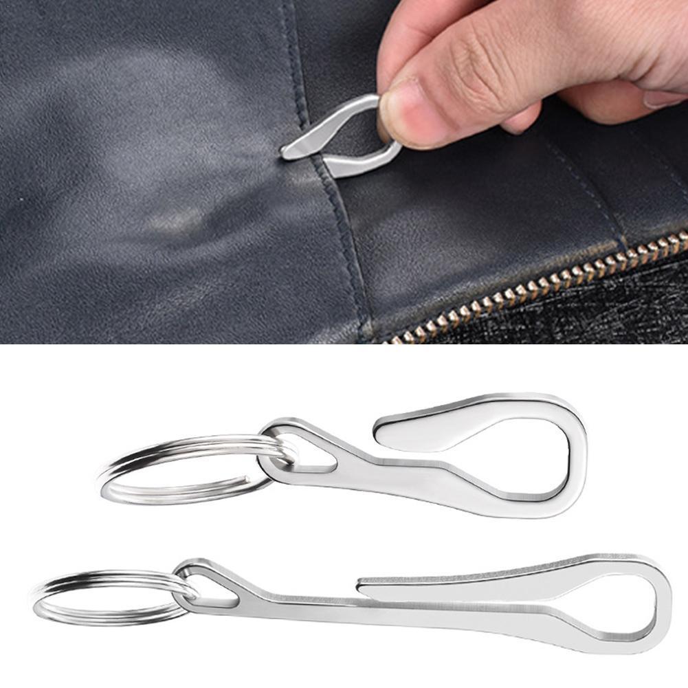 Outdoor Riem Clip Sleutelhanger Draagbare Broekzak Clip Sleutelhanger Opknoping Gesp Sleutel Dangler Pack