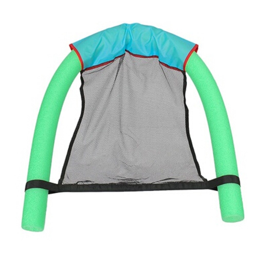 Opvouwbare Opblaasbare Lucht Matras Bed Stoel Water Hangmat In Air Matras Zwembad Strand Ligstoel Drijvende Slapen Kussen:  Green 