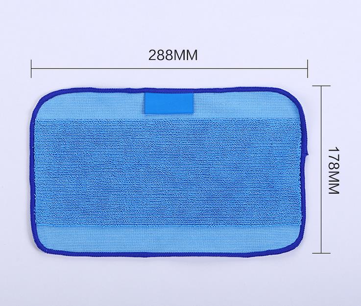 20pcs/lot Mixed Microfiber 10pcs Mopping Cloths wet + 10 pcs dry for iRobot Braava 380 380t 320 Mint 4200 4205 5200 5200C