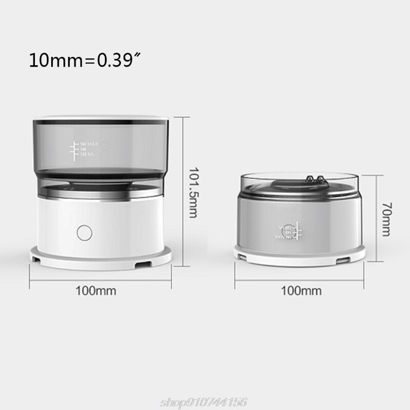 Machine à café électrique automatique N06 20, appareil à rotation manuelle avec filtre en acier inoxydable, pour le bureau et la maison, directe