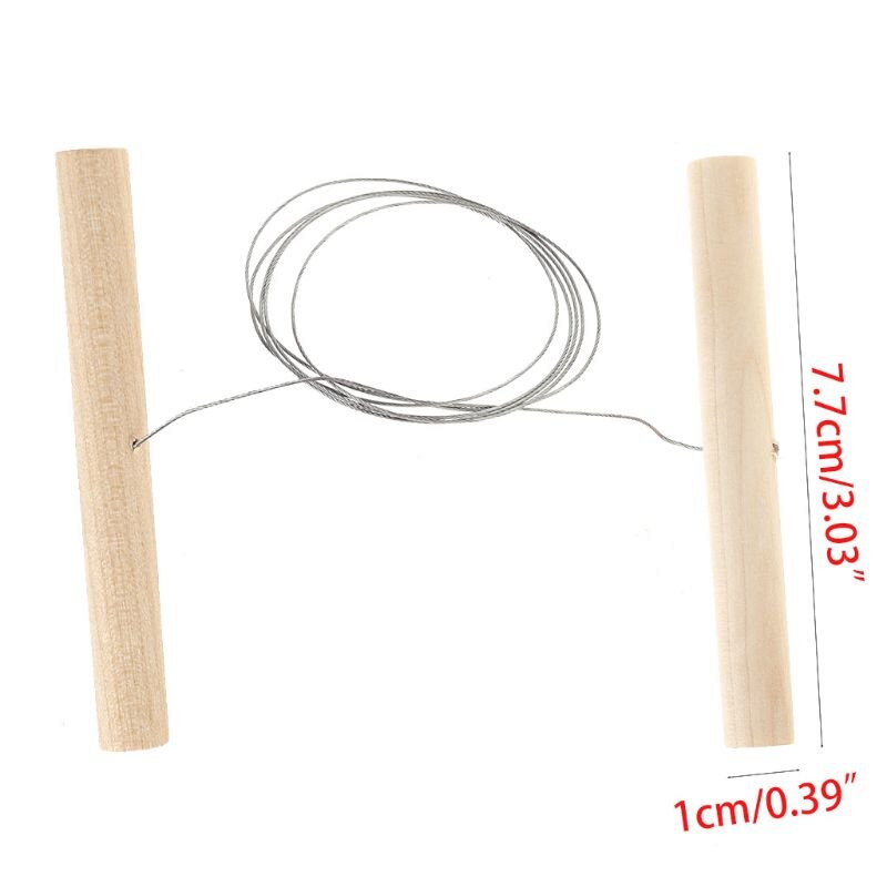 Wire Clay Cutter For Sculpey Plasticine Ceramic Dough Pottery Cheese Tool