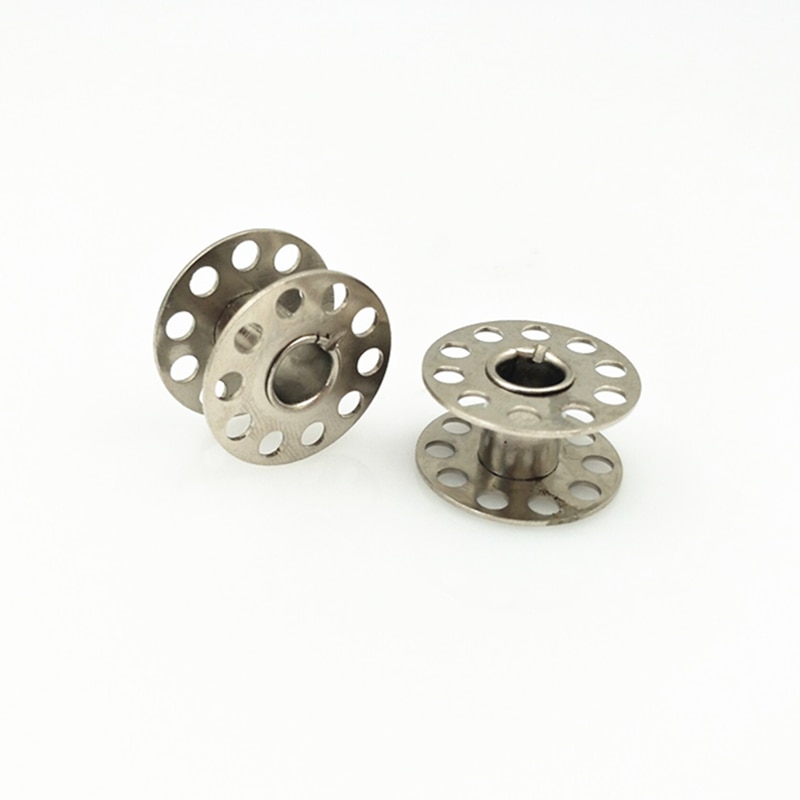 Industriel symaskine 1pc spolehus  + 5 stk spoler til bror janome singer symaskine sytilbehør 5 bb 5307