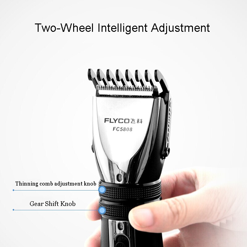 FLYCO Electric Hair Clipper For Adults &amp; Children Electric Shaved Hair Clippers FC5808