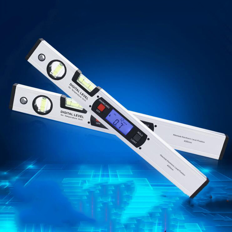 Electronic digital level gauge with / without magnetic aluminum alloy high precision digital slope meter protractor angle meter