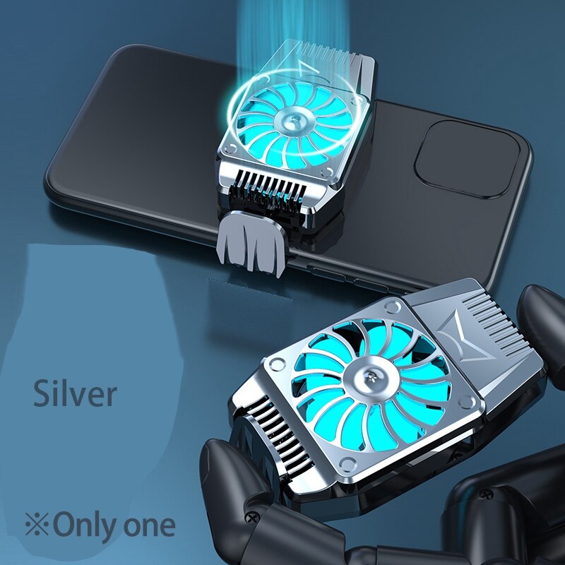 Mobile Phone Radiator Fast Physical Cooling Artifact Cooling Water-Cooled Small Fan Liquid Cooling