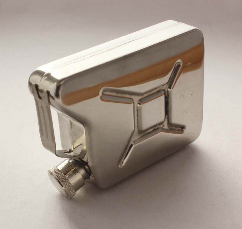 Verdikte roestvrijstalen heupfles kan worden gebruikt als oliekan 5oz roestvrijstalen heupfles