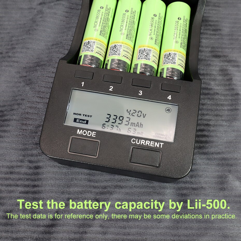 1-20PCS Liitokala original NCR18650B 3.7V 3400mAh 18650 rechargeable lithium battery for flashlight battery Bonus cap