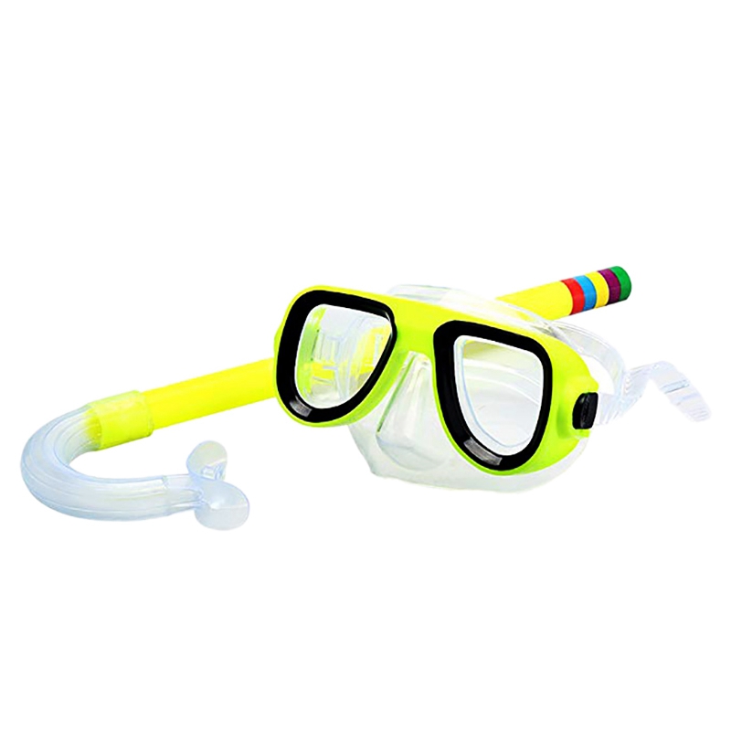 kids Underwater Anti fog Scuba Diving Mask Silicone Snorkel Glasses Set Swimming Fishing Pool Equipment: 4