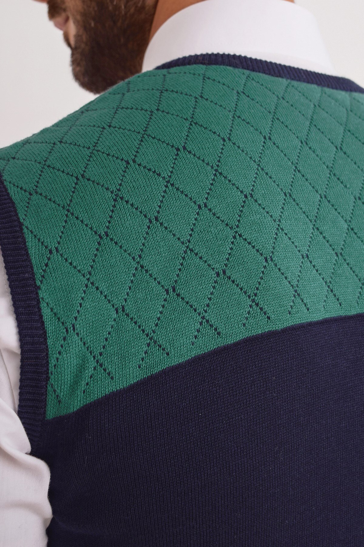 Heyss V Kraag Mannelijke Knitwear Trui Aantrekken