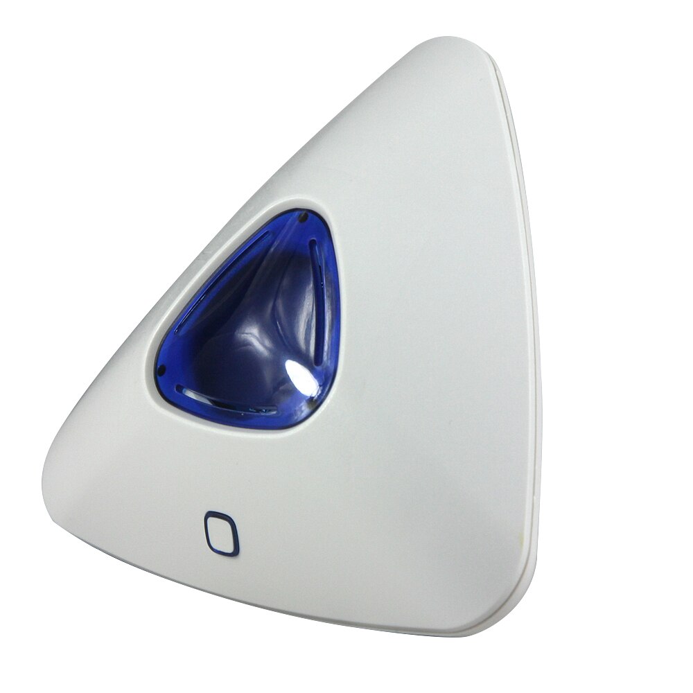 SmartYIBA Triangle Wireless Indoor Strobe Siren 433MHz Alarm Siren 12V Flash Siren for WIFI GSM Alarm Systems G90B Plus