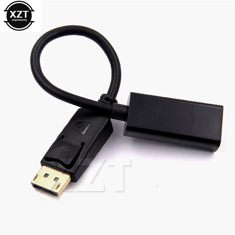 1080p DP to HDMI Adapter Display Port to HDMI Cable Displayport Adapter Converter Male to Female for HDTV Projector PC