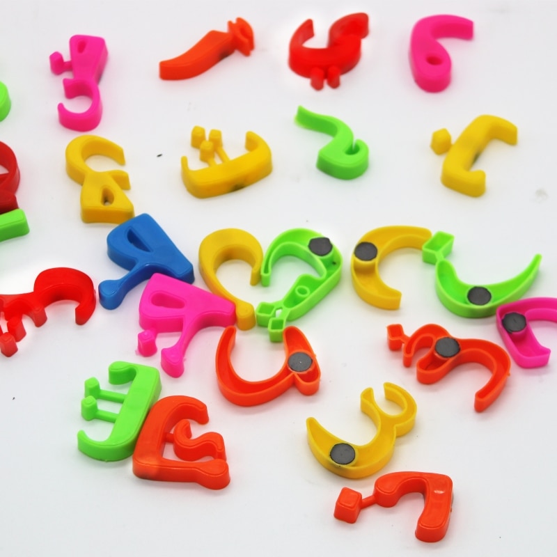 28pcs Arabic alphabet block baby educational toy Fridge Magnets letters,learning & education toys for baby