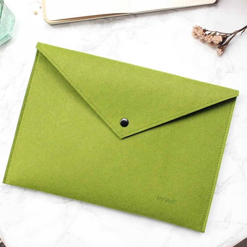 Large capacity pencil case stationery storage A4 envelope lightweight document bag multicolor brochure contract envelope data st