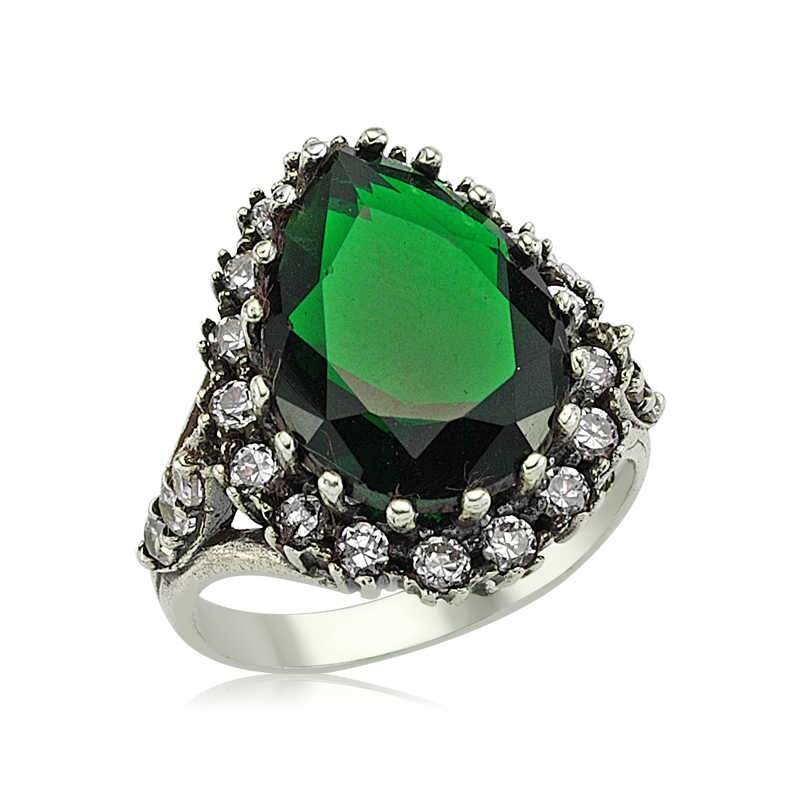 Silver Hurrem Sultan Lady Ring Great options for loved ones and special occasions,Long-lasting stylish designs