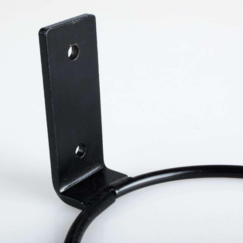 Wall-mounted Plant Holder Ring Flower Pot Stand Plant Metal Hook for Indoor &amp; Outdoor Decorative