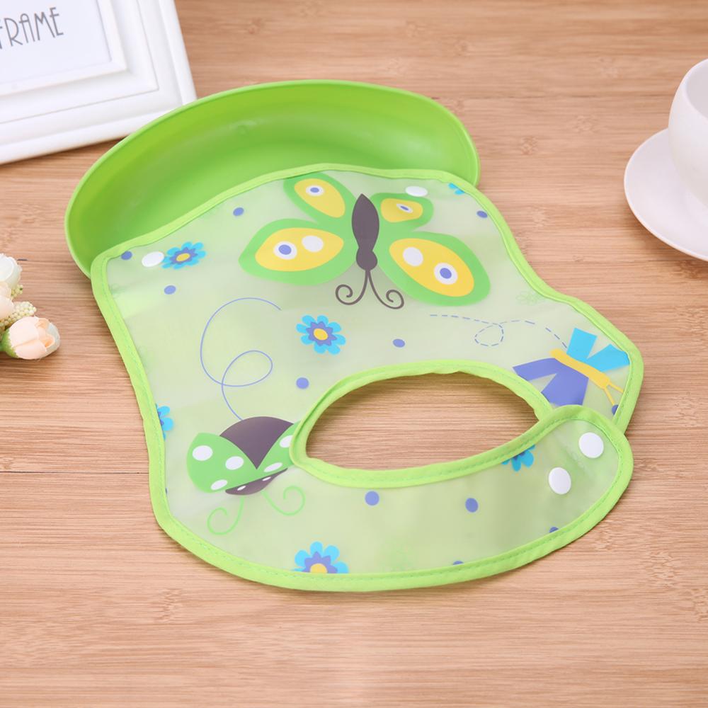 Abnehmbare Baby Lätzchen Nachahmung Silikon Wasserdichte Schürzen Baby Lätzchen Bandana Karikatur Fütterung Reis Lätzchen Baby Speichel Handtuch Baby Futter