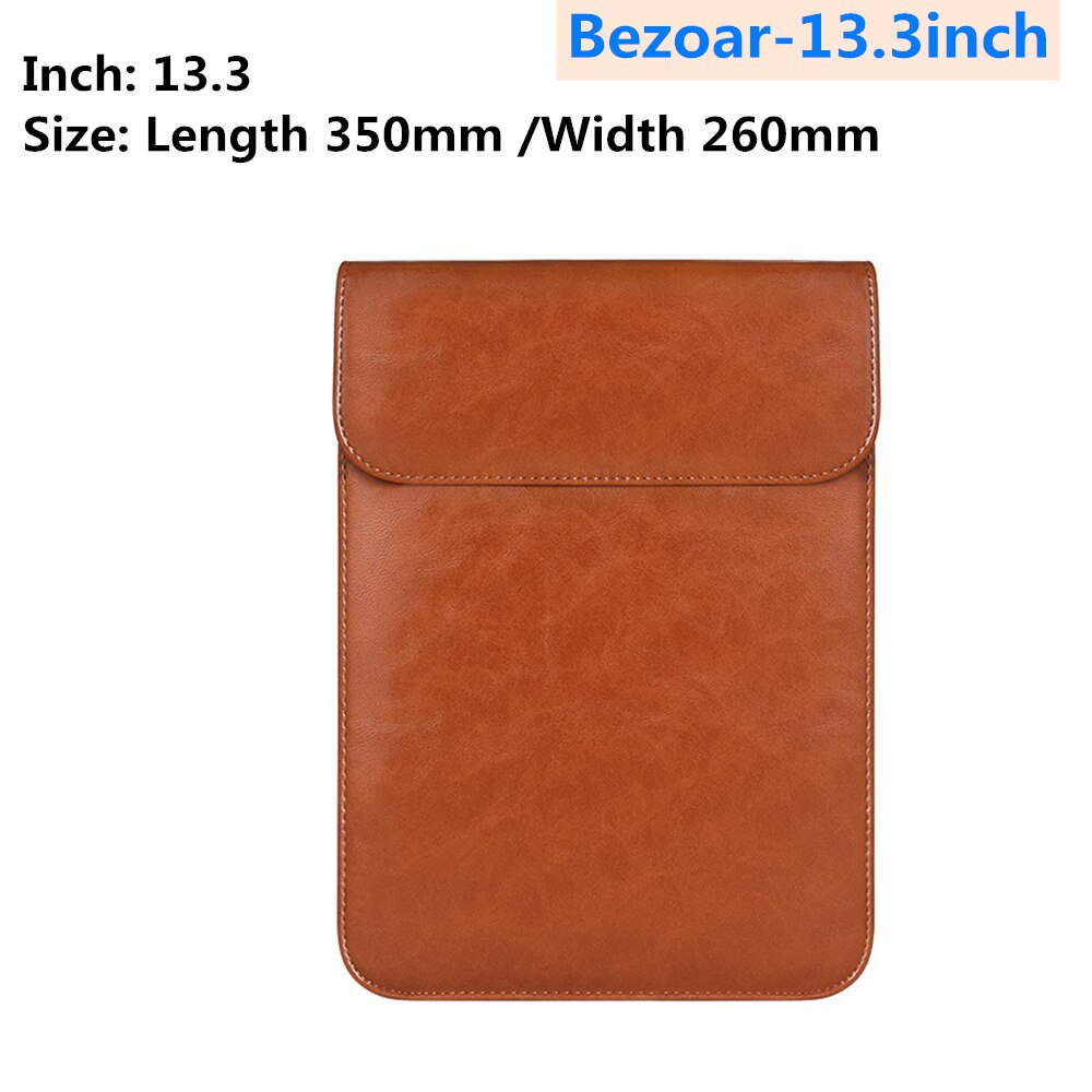 Mouse Pad Notebook Case for Apple Macbook Huawei pro 13.3 15.4 inch Millet Protective leather case Notebook liner package: Bezoar-13.3inch