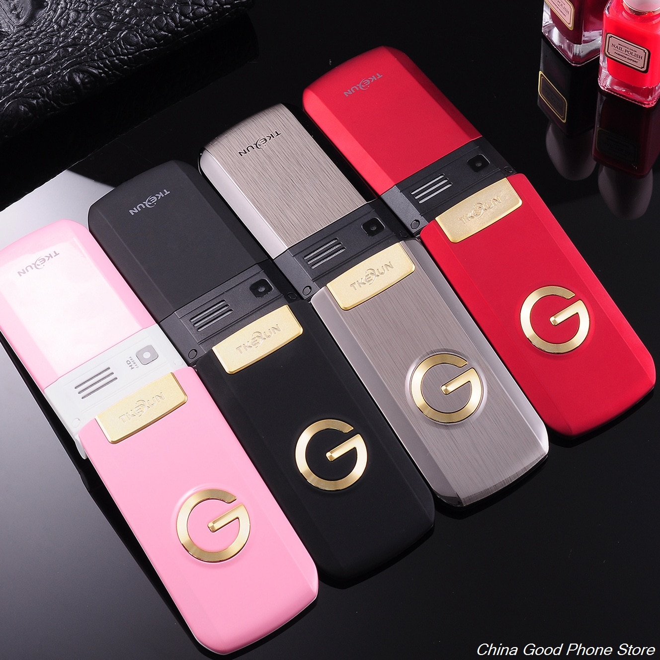 Flip 2.4inch Touch Screen Mobile Phone 2800mAh Big Keyboard Dual Sim FM MP3 MP4 Bluetooth Cute Cellphone TKEXUN G3