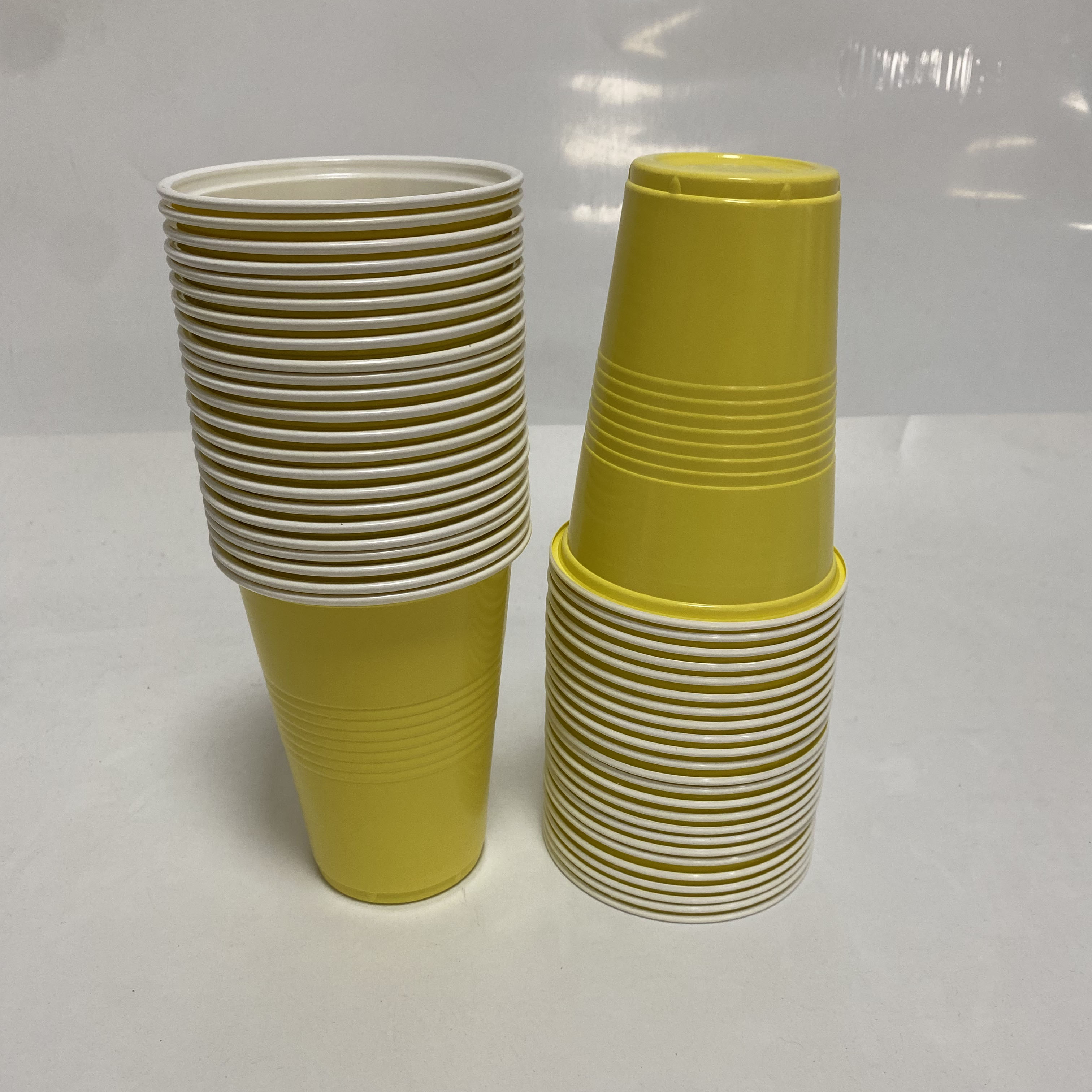 50PCS 16oz/500ml Plastic Party Cups Disposable Plastic Cup Set Beer Pong Game Drinks, Wedding Birthday Party Disposable Cup Set: Blue