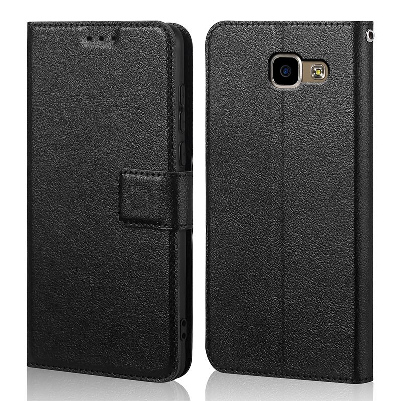 For Samsung A3 Case Wallet PU Leather Silicone Cover Phone Case For Samsung Galaxy A3 A310 A310F SM-A310F Case Flip 6: black