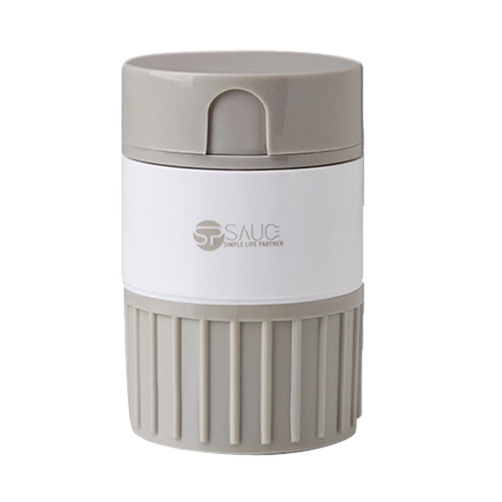 Beau broyeur coupe-pilule pour comprimés 4 en 1 Portable boîtier pilules distributeur cassé moulin médicament pilule diviseur boîte de rangement: Default Title